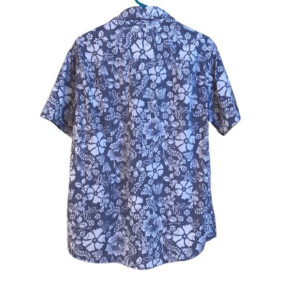 Broken Threads Men’s Retro Inside Out Hawaiian Camp Button Up Shirt Size Large - Picture 3 of 9
